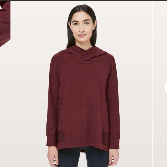 lululemon athletica Tops - Lululemon Women’s Starting Place Hoodie Size 4 Garnet